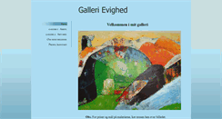 Desktop Screenshot of gallerievighed.com